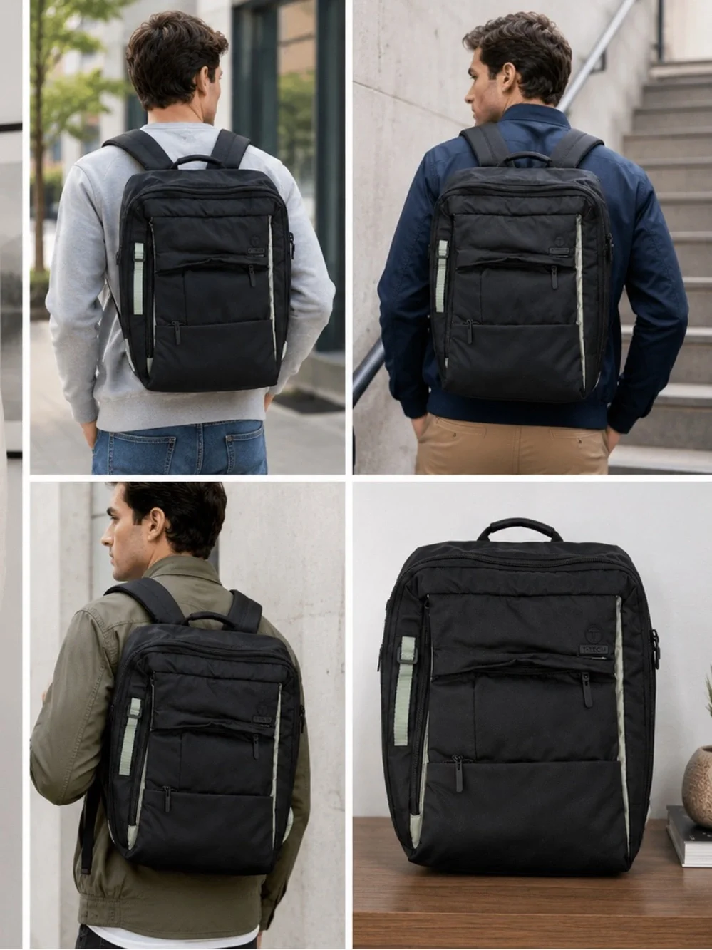 Tumi T-Tech Burnt Black Travel Backpack